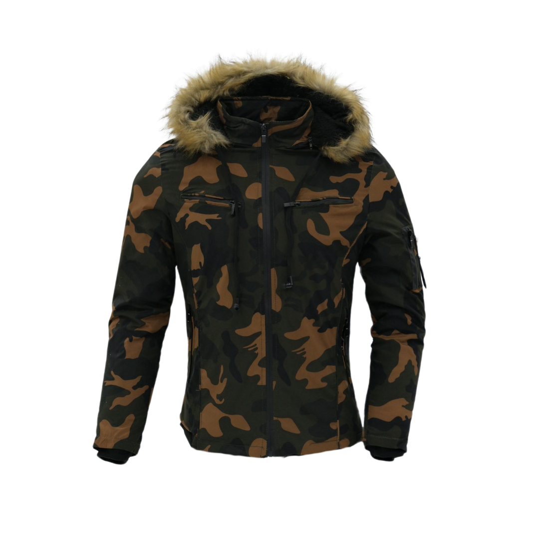 Chaqueta Hombre Urban Camo Impermeable