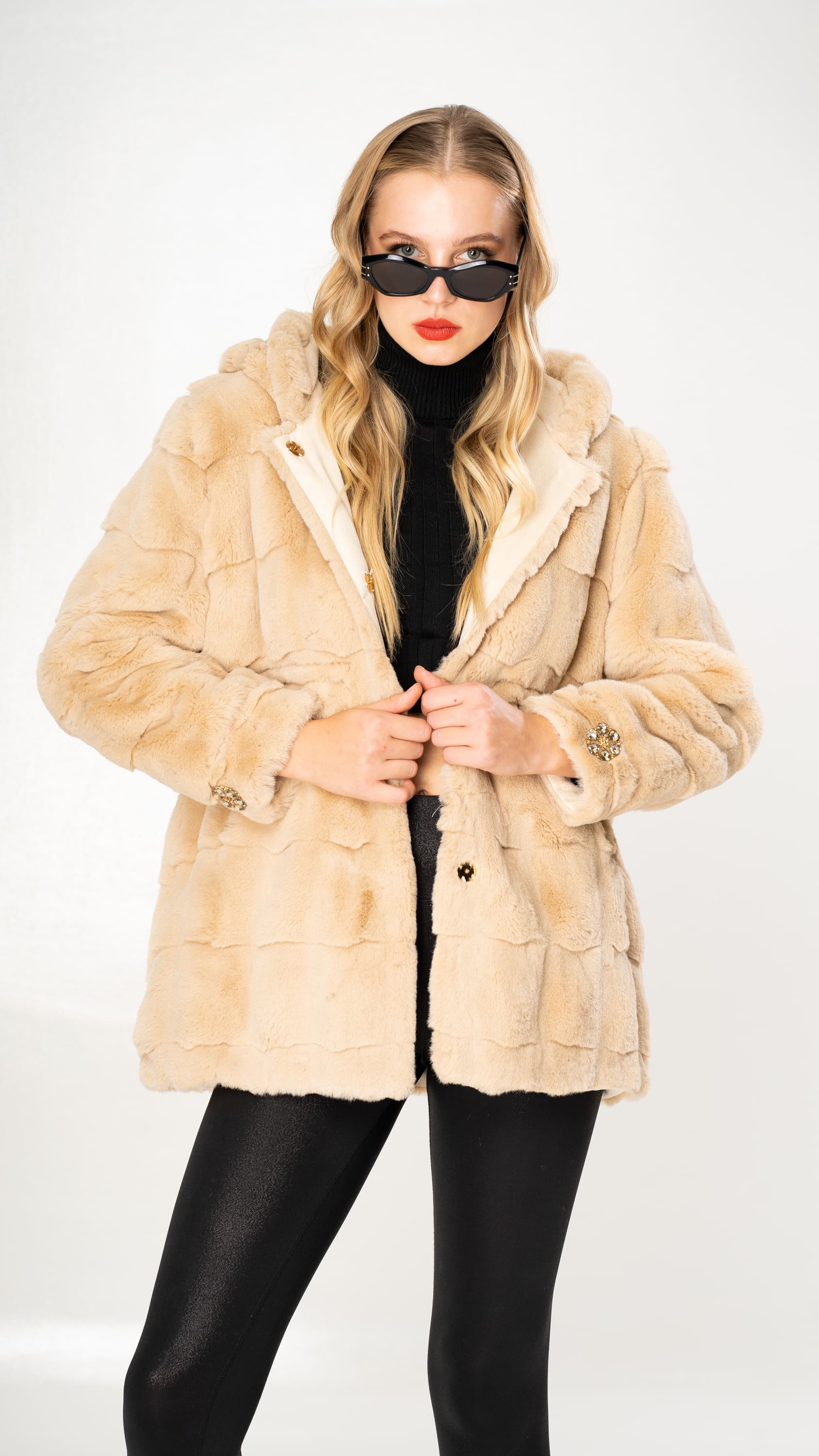 Gabán Mujer Midnight Velvet