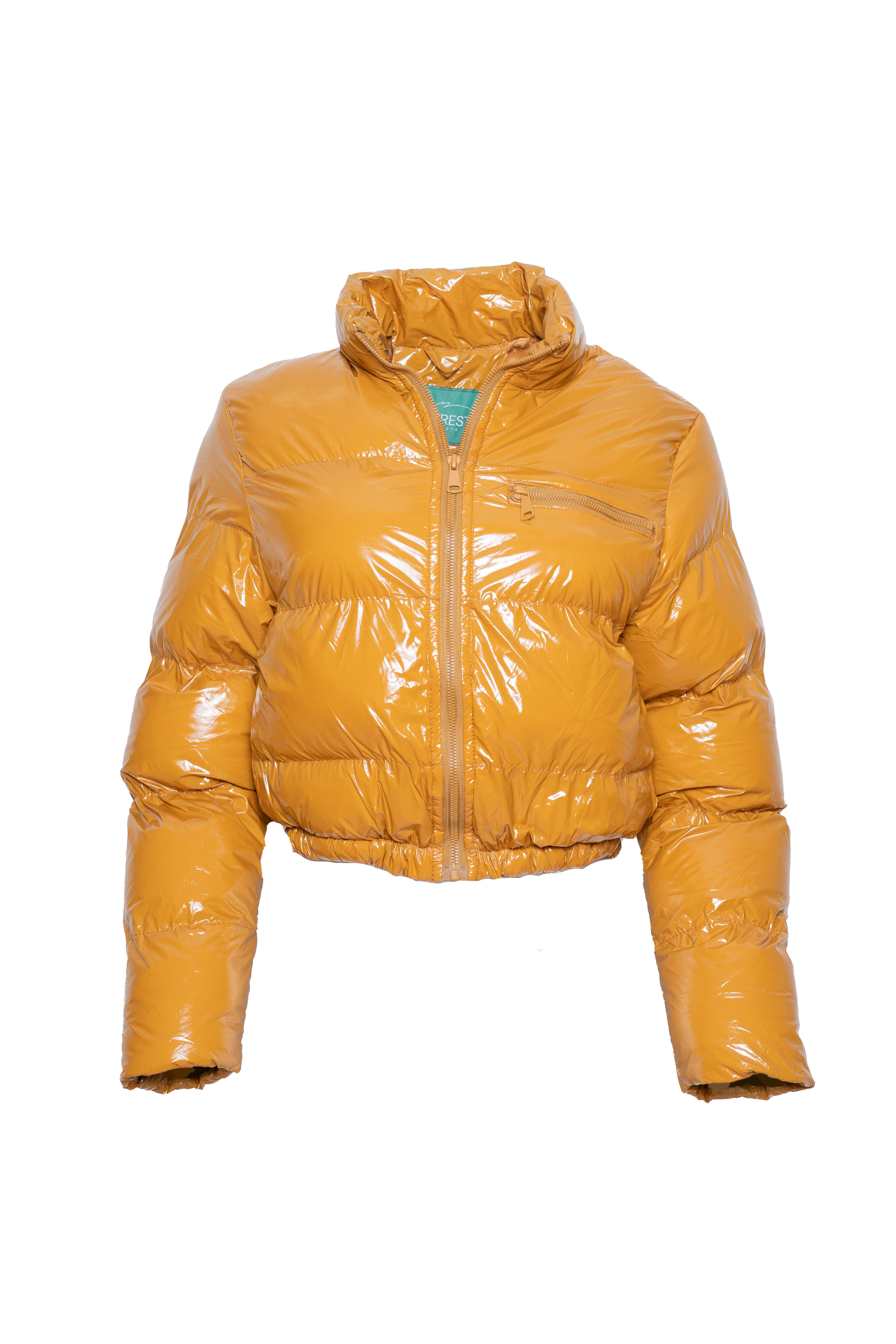 Chaqueta Mujer Puffer Brillante
