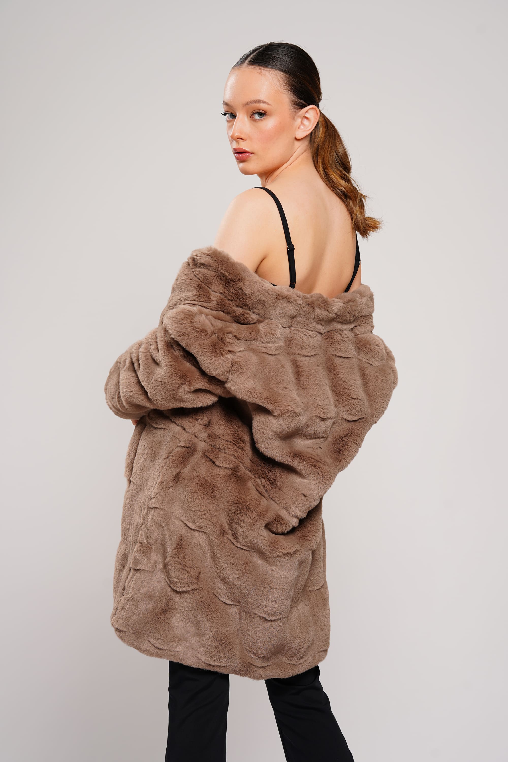 Gaban Mujer Manhattan Aterciopelado