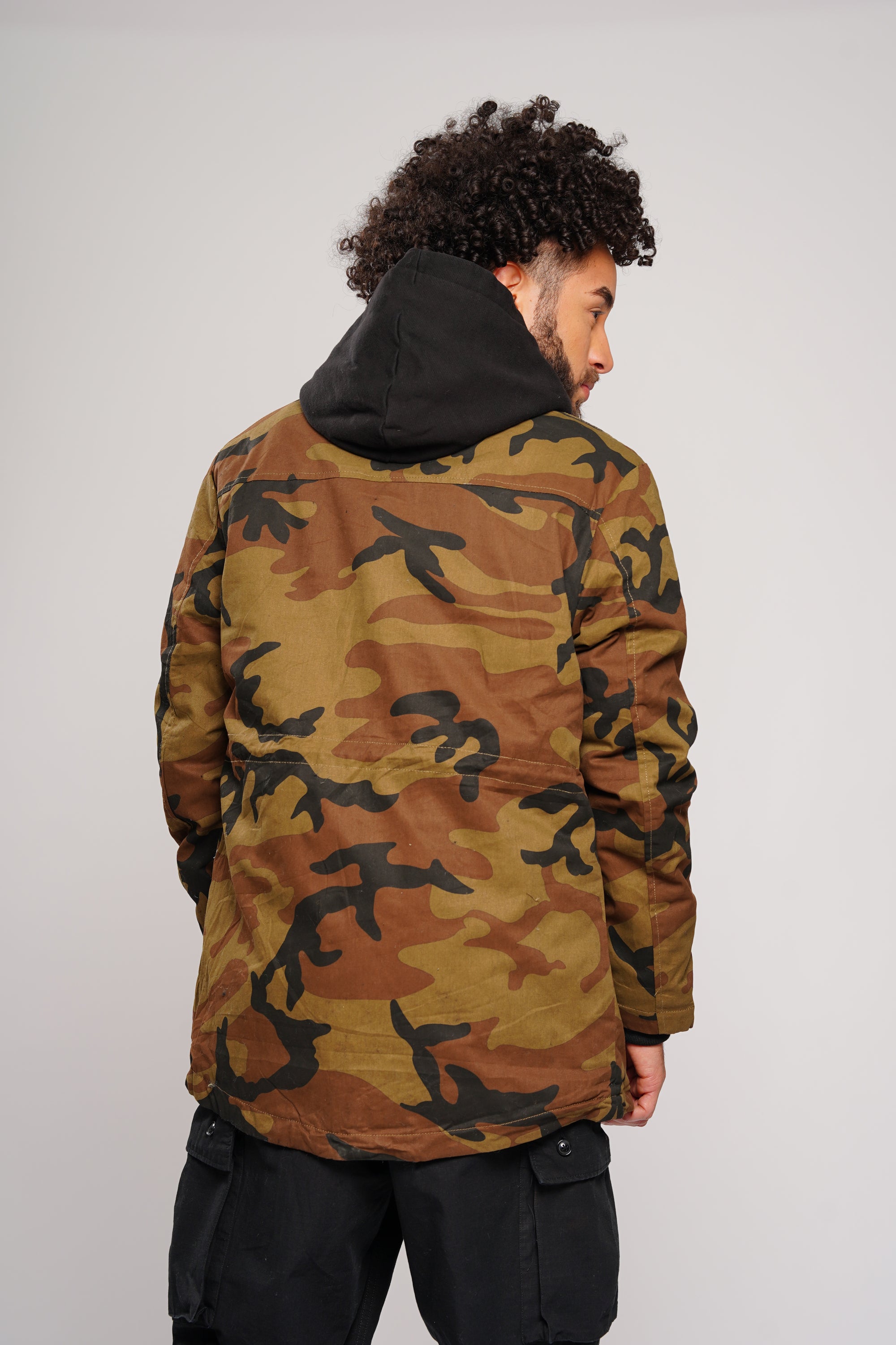 Chaqueta Hombre Explorer Parka Camuflada