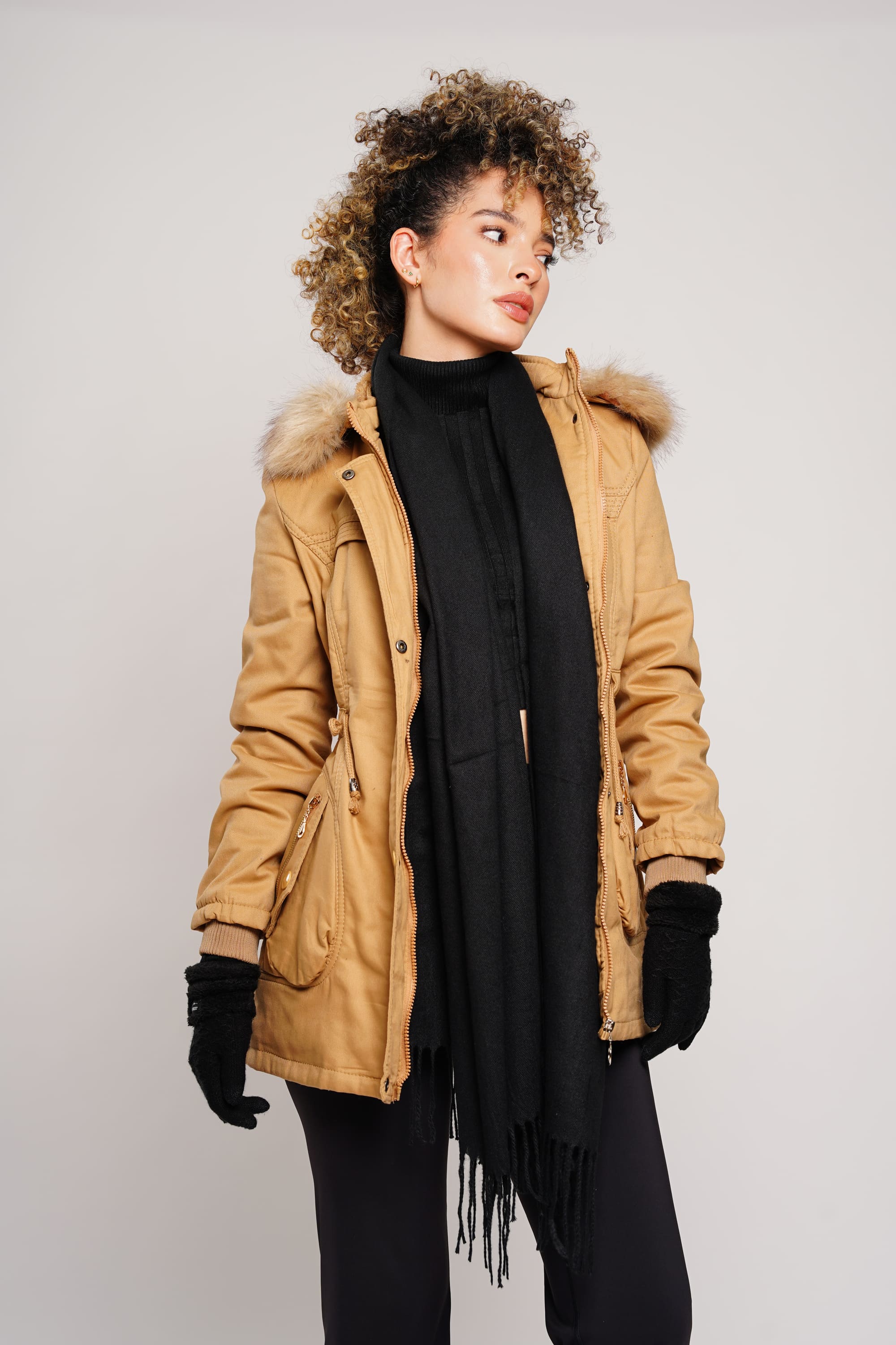Gaban Mujer Parka Classic