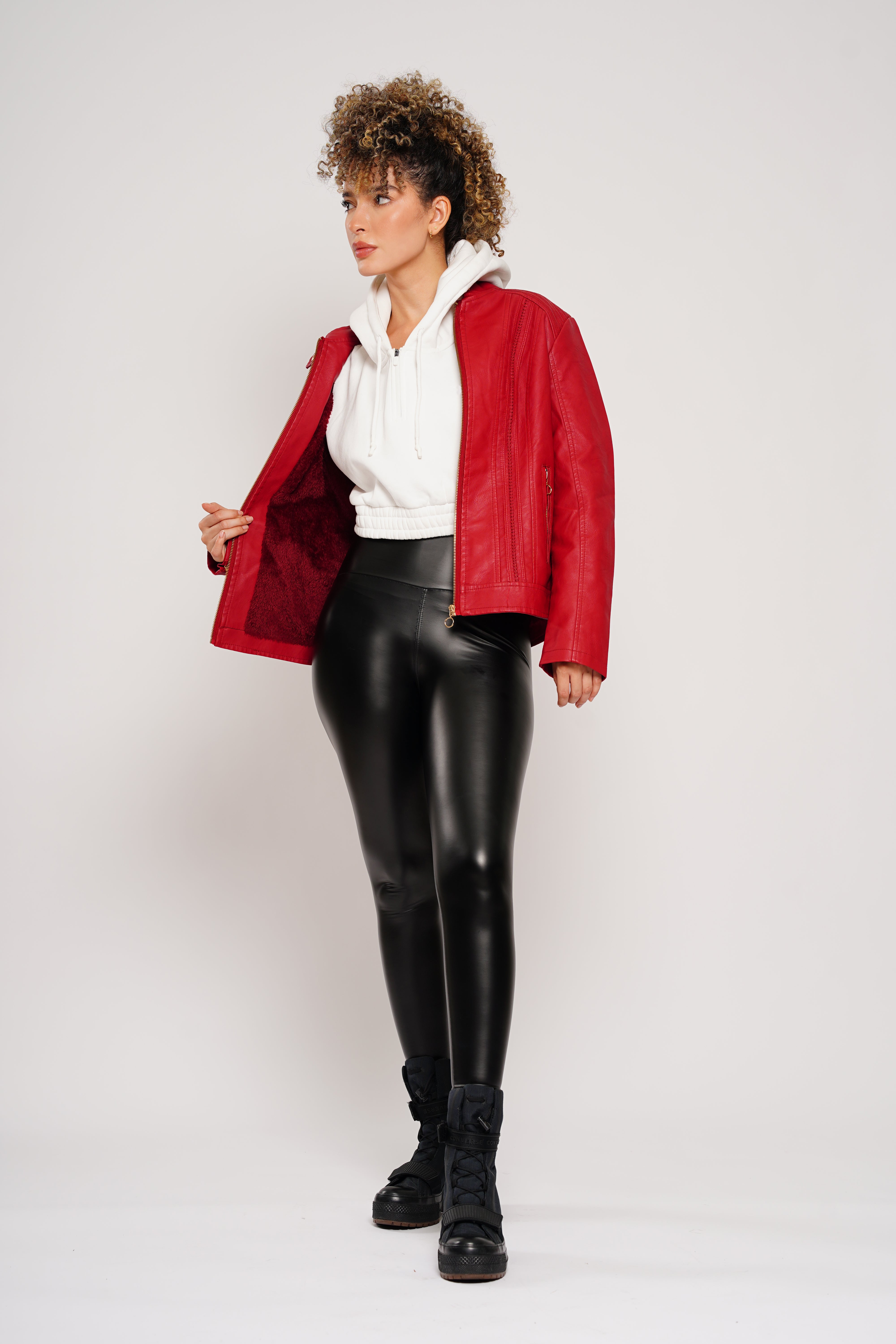 Chaqueta Mujer Milan Cuero