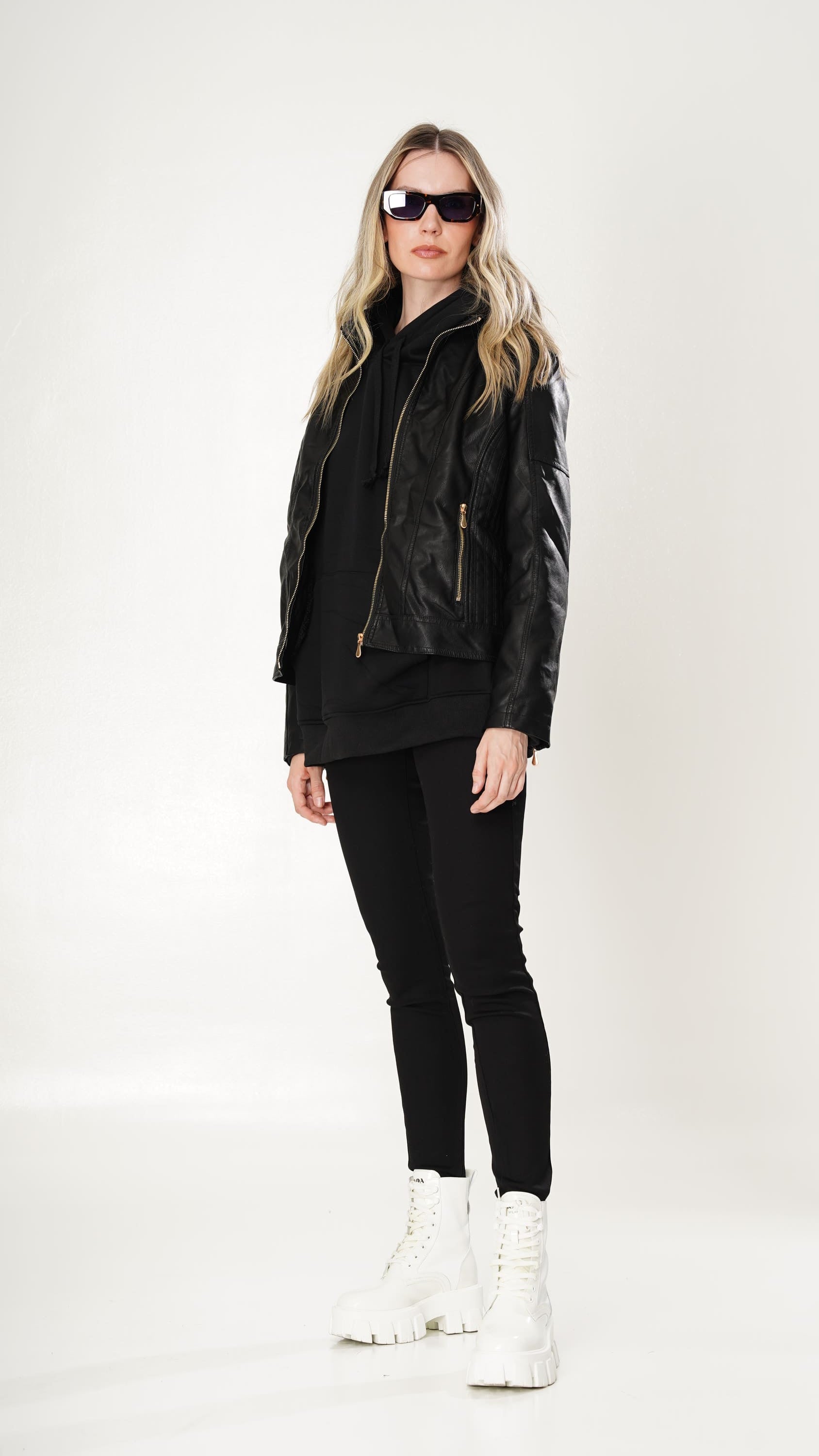 Chaqueta Mujer Fierce Cuero