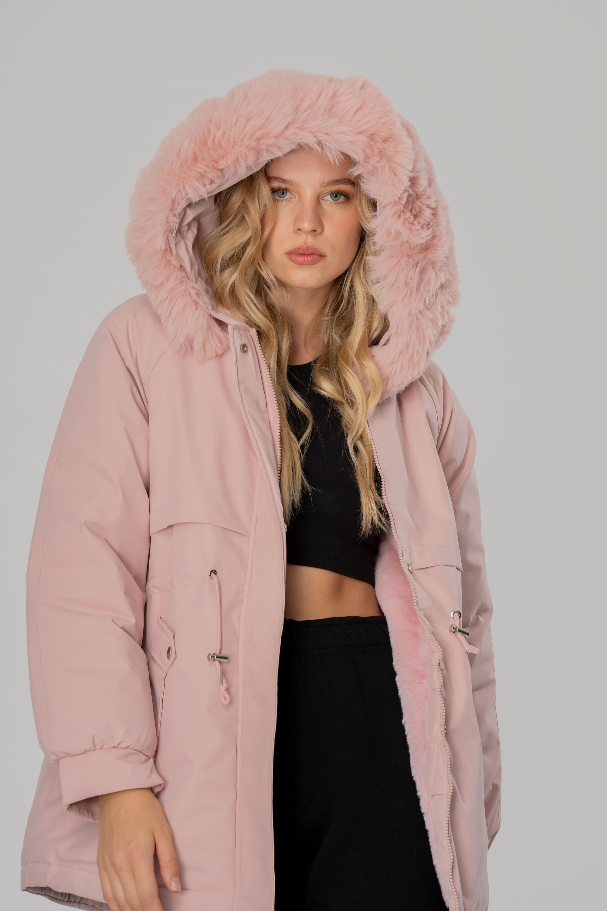 Chaqueta Mujer Parka Enigma Elegance