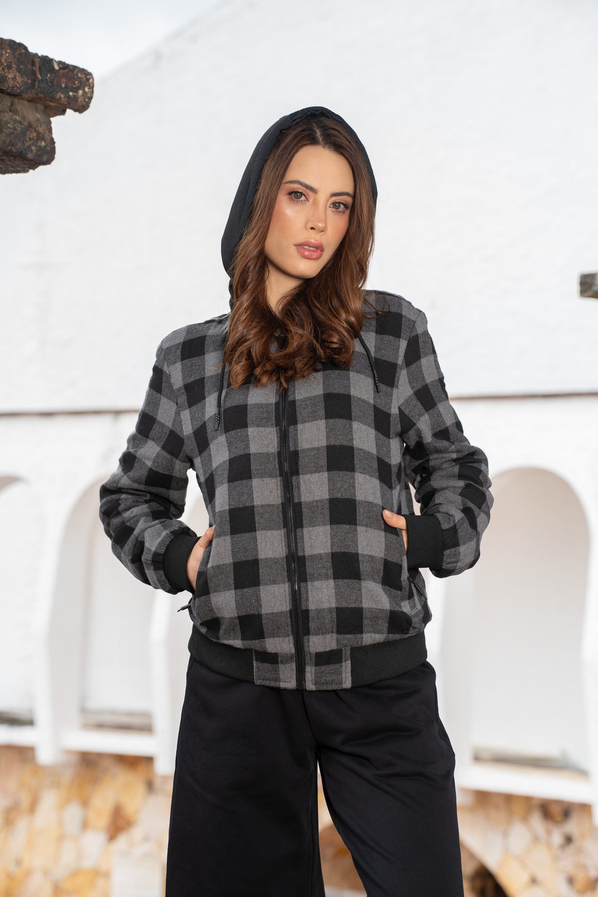 Chaqueta Escocia de Dama