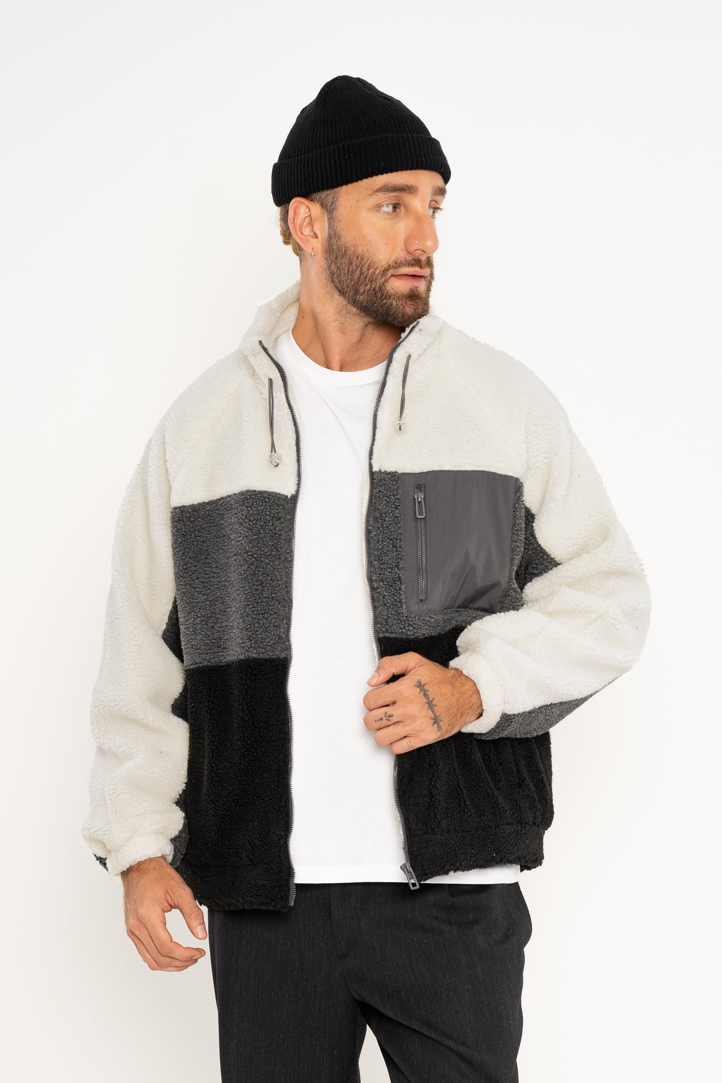 Buzo Hombre Sherpa Ovejero