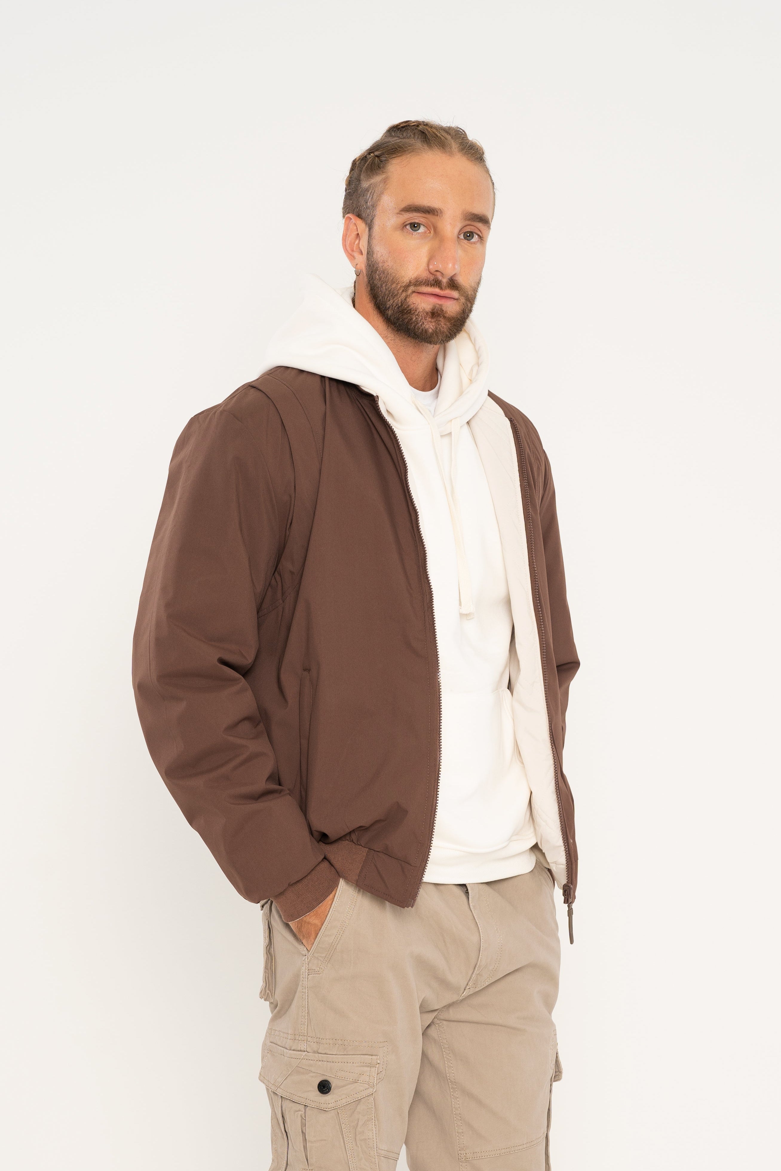 Chaqueta Hombre Urban Bomber Doble-Faz
