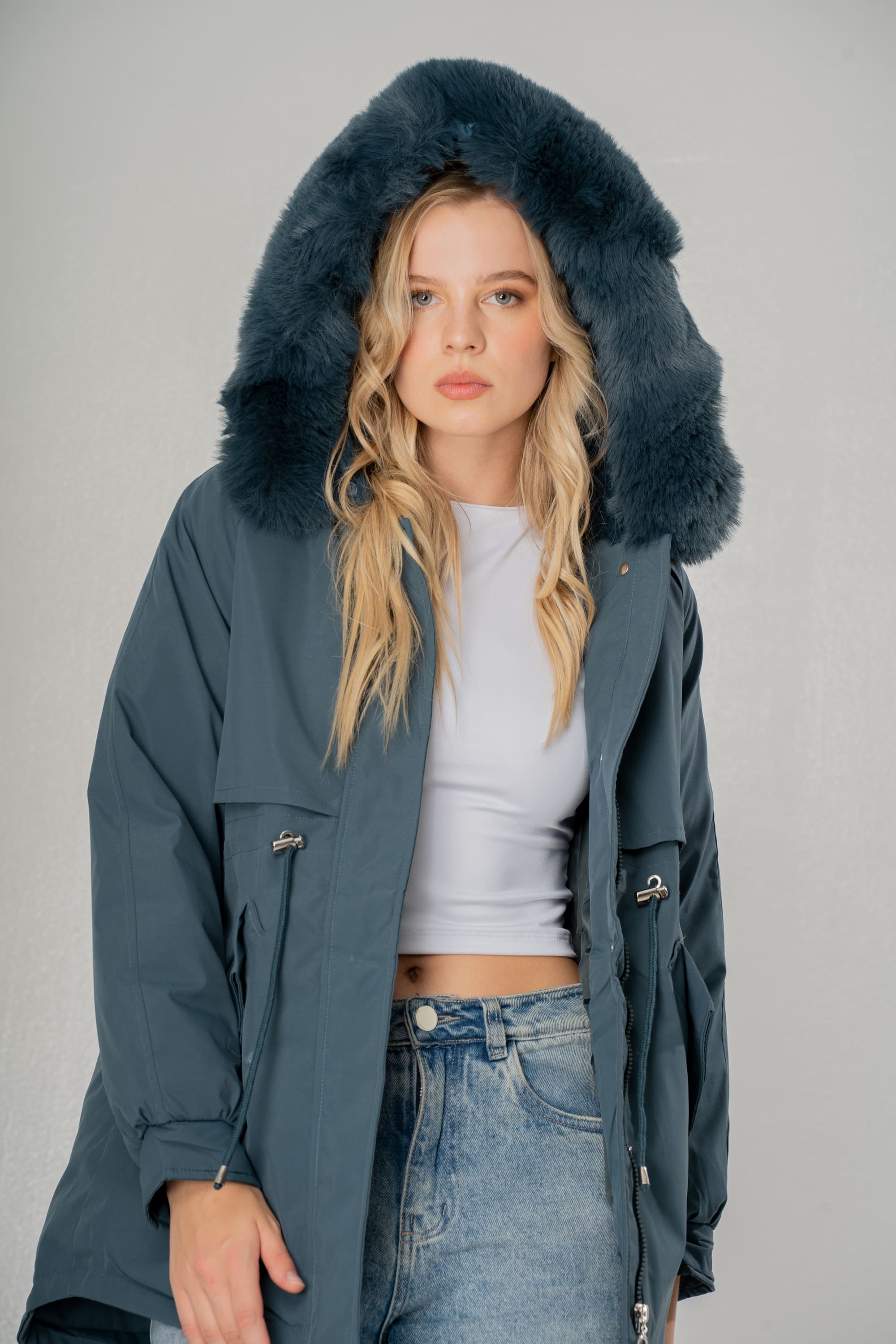 Chaqueta Mujer Parka LuxeShield