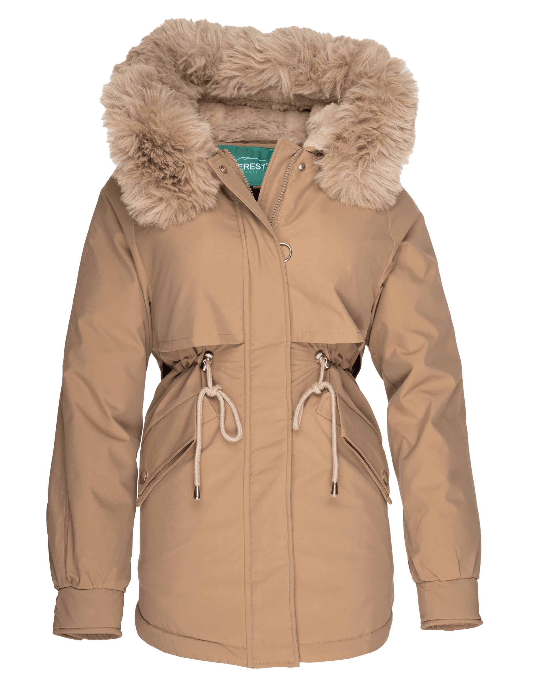 Chaqueta Mujer Parka LuxeShield